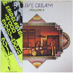 Cream (2) Live Cream Volume II Vinyl LP USED