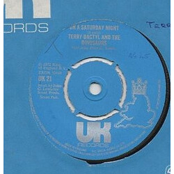 Terry Dactyl And The Dinosaurs / John G. Lewis On A Saturday Night VINYL 7" USED