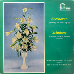 Franz Schubert / Ludwig van Beethoven / Royal Philharmonic Orchestra / Sir Thomas Beecham Symphony No. 8 In F, Op. 93 / Symphony No. 8 In B Minor ("Un