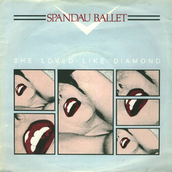 Spandau Ballet She Loved Like Diamond USED VINYL 7INCH 45 RPM SINGLE