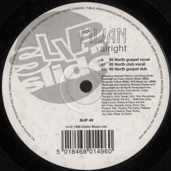 Mijan Alright USED VINYL 12INCH 33 S RPM