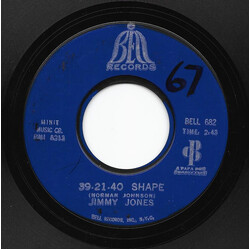 Jimmy Jones 39-21-40 Shape / Personal Property USED VINYL 7INCH 45 RPM