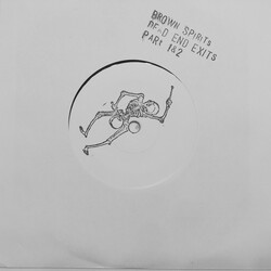 Brown Spirits Dead End Exits (Parts 1 & 2) USED VINYL 7INCH 45 RPM SINGLE WHITE LABEL STEREO