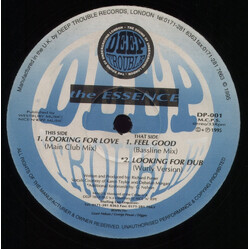 The Essence Looking For Love USED VINYL 12INCH 33 S RPM STEREO