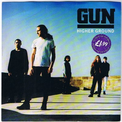 Gun (Scotland) Higher Ground Vinyl 7" USED