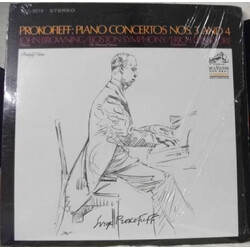 Sergei Prokofiev / John Browning (2) / Boston Symphony Orchestra / Erich Leinsdorf Piano Concertos Nos. 3 And 4 Vinyl LP USED