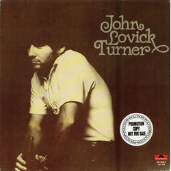 John Lovick Turner Rookie Of The Year Vinyl LP USED