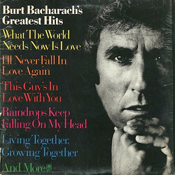 Burt Bacharach Burt Bacharach's Greatest Hits Vinyl LP USED