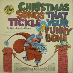 Golden Orchestra And Chorus Christmas Songs That Tickle Your Funny Bone Vinyl LP USED