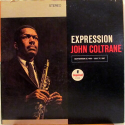 John Coltrane Expression Vinyl LP USED