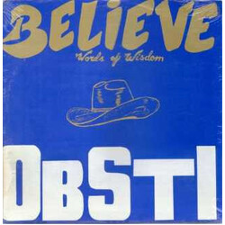 King Obstinate Believe: Words Of Wisdom Vinyl LP USED