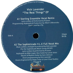Vick Lavender The Real Thing EP Vinyl 12" USED