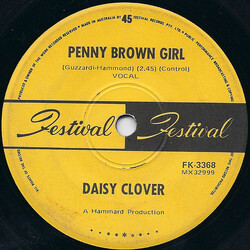 Daisy Clover Penny Brown Girl / Barbara USED VINYL 7INCH 45 RPM SINGLE