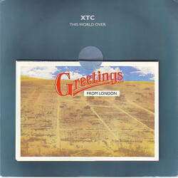 XTC This World Over USED VINYL 7INCH SINGLE 45 RPM