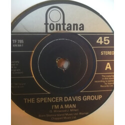 The Spencer Davis Group I'm A Man / I Can't Get Enough Of It USED VINYL 7INCH REISSUE STEREO