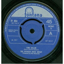 The Spencer Davis Group Time Seller USED VINYL 7INCH SINGLE MONO