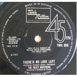 The Isley Brothers This Old Heart Of Mine (Is Weak For You) / There's No Love Left USED VINYL 7INCH 45 RPM SINGLE MONO