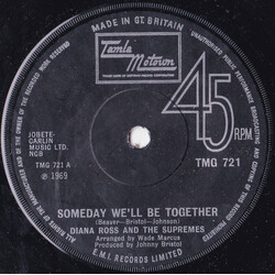 The Supremes Someday We'll Be Together USED VINYL 7INCH 45 RPM SINGLE MONO