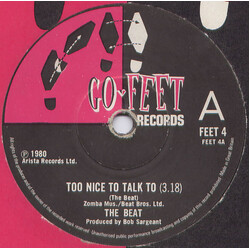 The Beat (2) Too Nice To Talk To USED VINYL 7INCH 45 RPM SINGLE