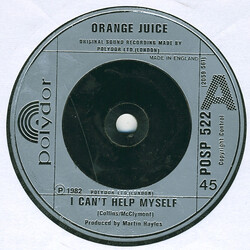 Orange Juice (3) I Can't Help Myself USED VINYL 7INCH 45 RPM SINGLE