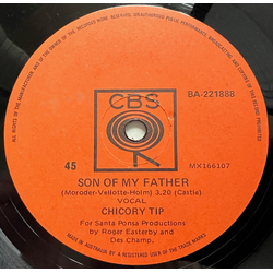 Chicory Tip Son Of My Father Vinyl 7" USED