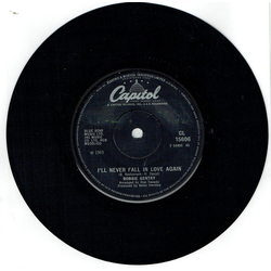 Bobbie Gentry I'll Never Fall In Love Again Vinyl 7" USED
