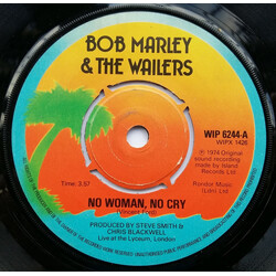 Bob Marley & The Wailers No Woman, No Cry VINYL 7" USED