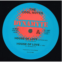 The Cool Notes House Of Love USED VINYL 12INCH 45 RPM