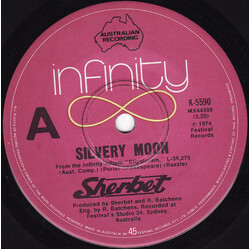Sherbet Silvery Moon USED VINYL 7INCH SINGLE 45 RPM