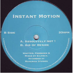 Instant Motion Absolutely Not! USED VINYL 12INCH
