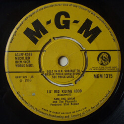 Sam The Sham & The Pharaohs Lil' Red Riding Hood USED VINYL 7INCH 45 RPM