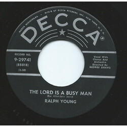 Ralph Young The Lord Is A Busy Man / Arrivederci, Roma (Goodbye To Rome) USED VINYL 7INCH