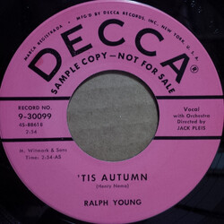 Ralph Young Tis Autum / Strange Melody USED VINYL 7INCH 45 RPM SINGLE PROMO