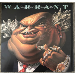 Warrant Dirty Rotten Filthy Stinking Rich Vinyl LP USED