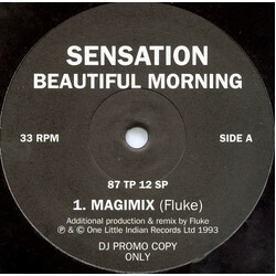 Sensation Beautiful Morning USED VINYL 12INCH PROMO