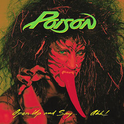 Poison (3) Open Up and Say...Ahh! Vinyl LP USED