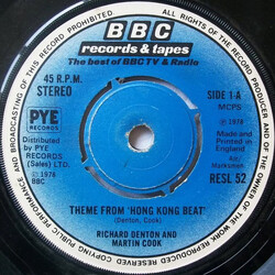 Denton And Cook Theme From "Hong Kong Beat" VINYL 7" USED