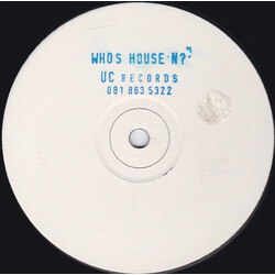 DJ DD Hass Who s House·N? USED VINYL 12INCH WHITE LABEL