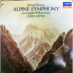 Richard Strauss / Los Angeles Philharmonic Orchestra / Zubin Mehta An Alpine Symphony Vinyl LP USED