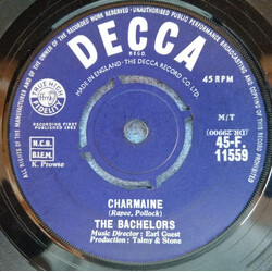 The Bachelors Charmaine USED VINYL 7INCH 45 RPM SINGLE REPRESS