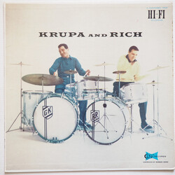 Gene Krupa / Buddy Rich Krupa And Rich Vinyl LP USED
