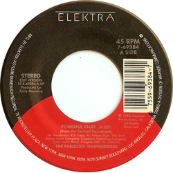 The Fabulous Thunderbirds / Little Richard Powerful Stuff / Tutti Frutti USED VINYL 7INCH 45 RPM SINGLE