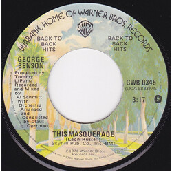 George Benson This Masquerade / Breezin' USED VINYL 7INCH SINGLE 45 RPM