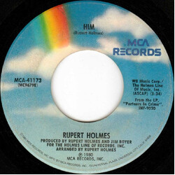 Rupert Holmes Him USED VINYL 7INCH SINGLE