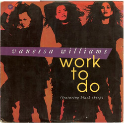 Vanessa Williams / Black Sheep Work To Do USED VINYL 12INCH 33 S RPM STEREO