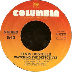 Elvis Costello Watching The Detectives USED VINYL 7INCH 45 RPM SINGLE