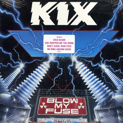 Kix (3) Blow My Fuse Vinyl LP USED