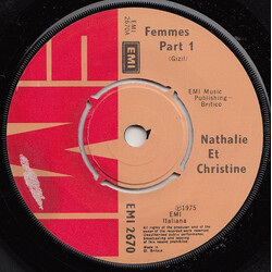 Nathalie Et Christine / Les Vibrations Femmes USED VINYL 7INCH 45 RPM