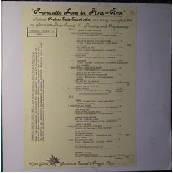 Kurt Feltz Fantastic Sound / Roger Clan Die Liebe ist bei uns zu Haus' / Romantic Love in Disco-Time Vinyl LP USED