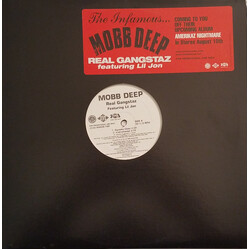 Mobb Deep Real Gangstaz USED VINYL 12INCH 33 S RPM PROMO